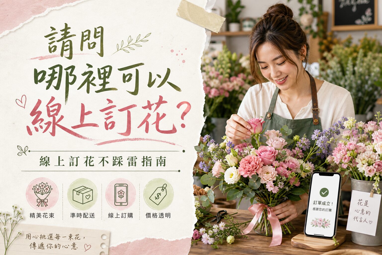 線上訂花平台挑選與下單指南
